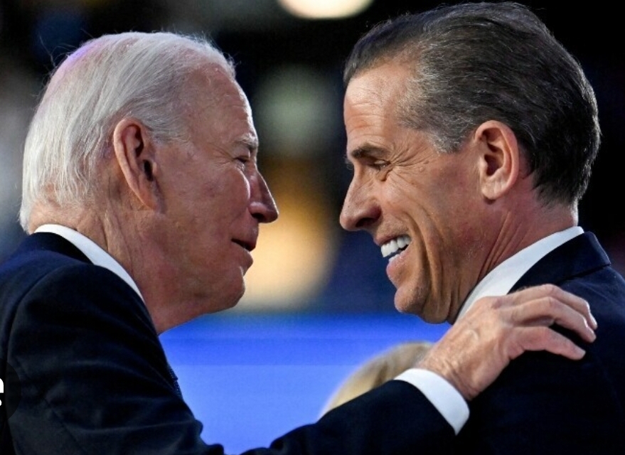 US president pardons his son despite previous pledges not to