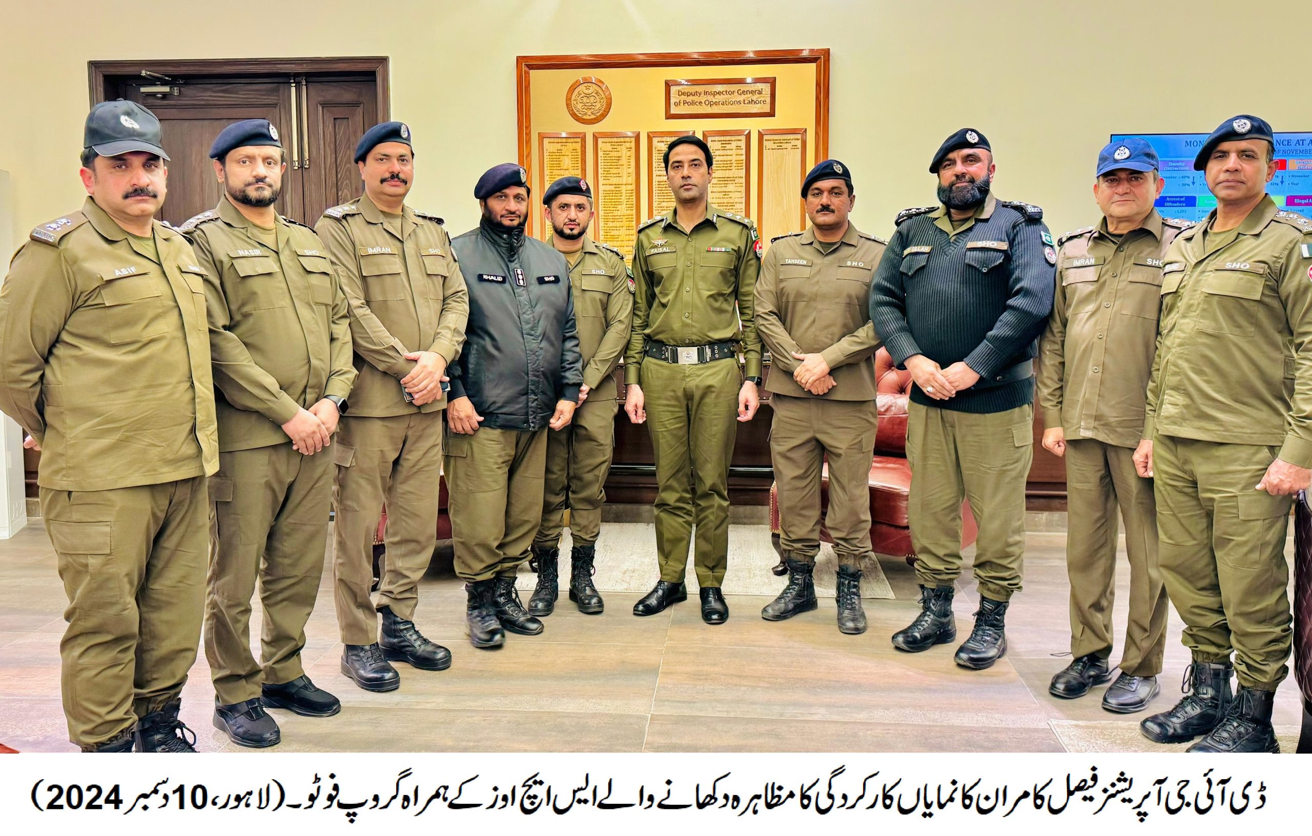 DIG Operations distributes cash rewards and certificates in ten top performance SHOs,