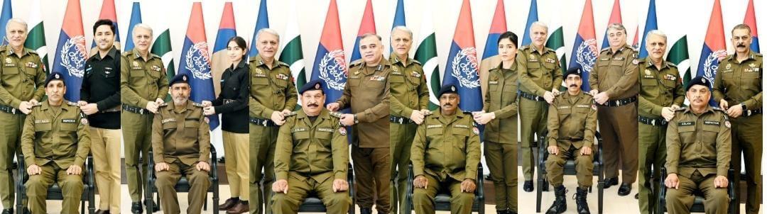 Central Police Office: Ceremony to pin new ranks to 24 officers promoted to the rank of Inspector