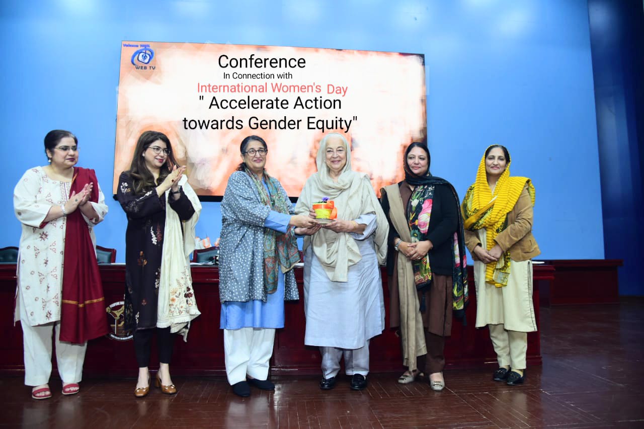 LCWU hosts conference on International Women’s Day to promote gender equity