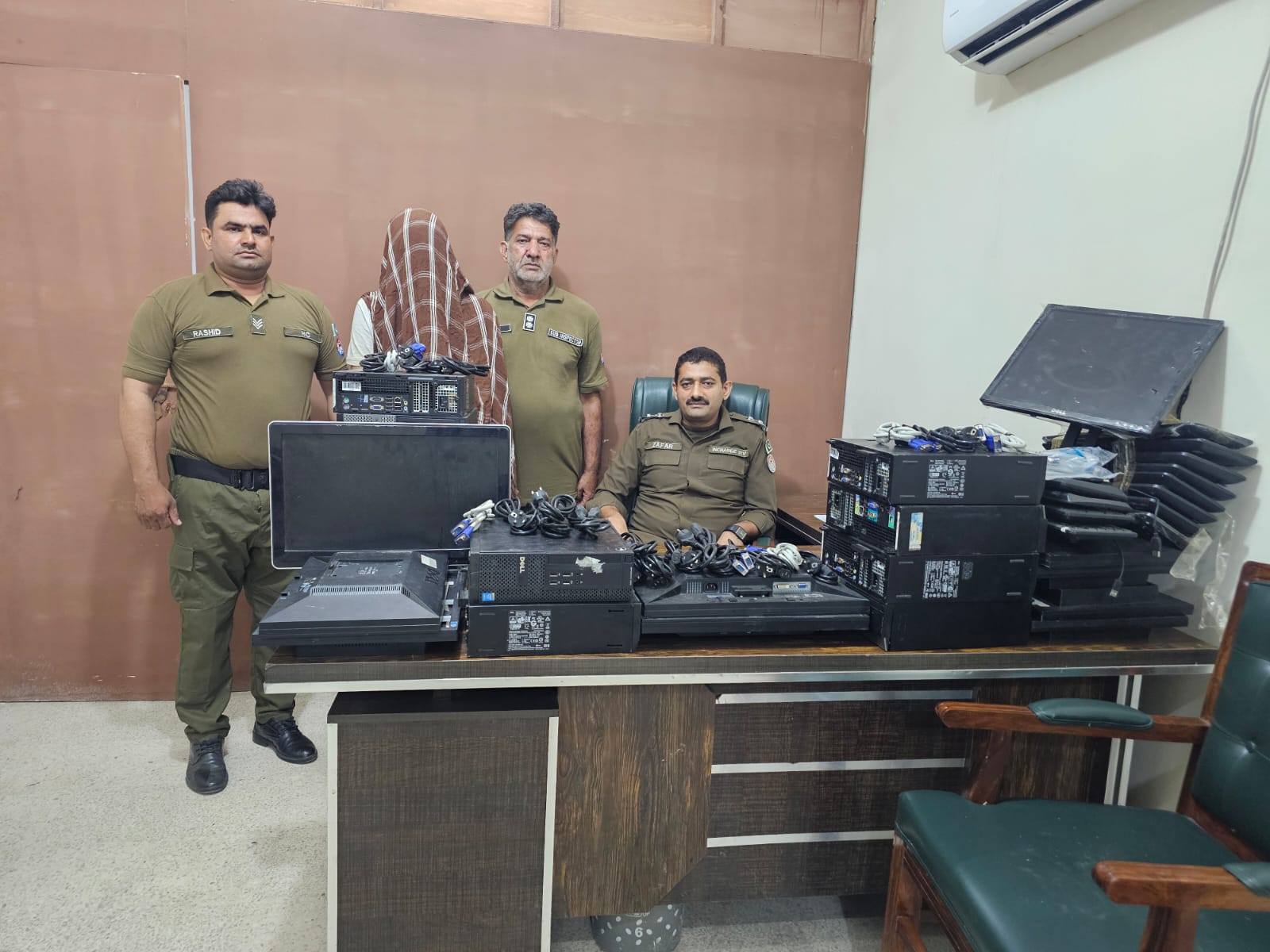 Theft at Chinese Company solved; stolen equipment worth millions recovered