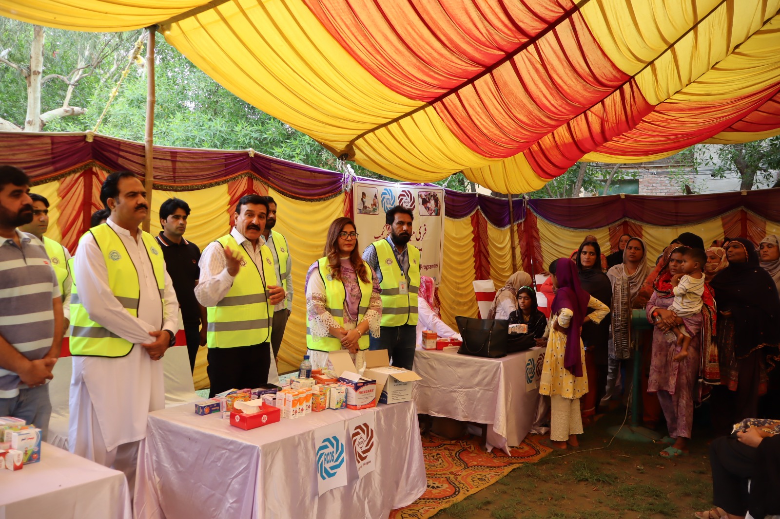 RCDP, RCDS set up flood relief camp in Lahore to aid displaced families