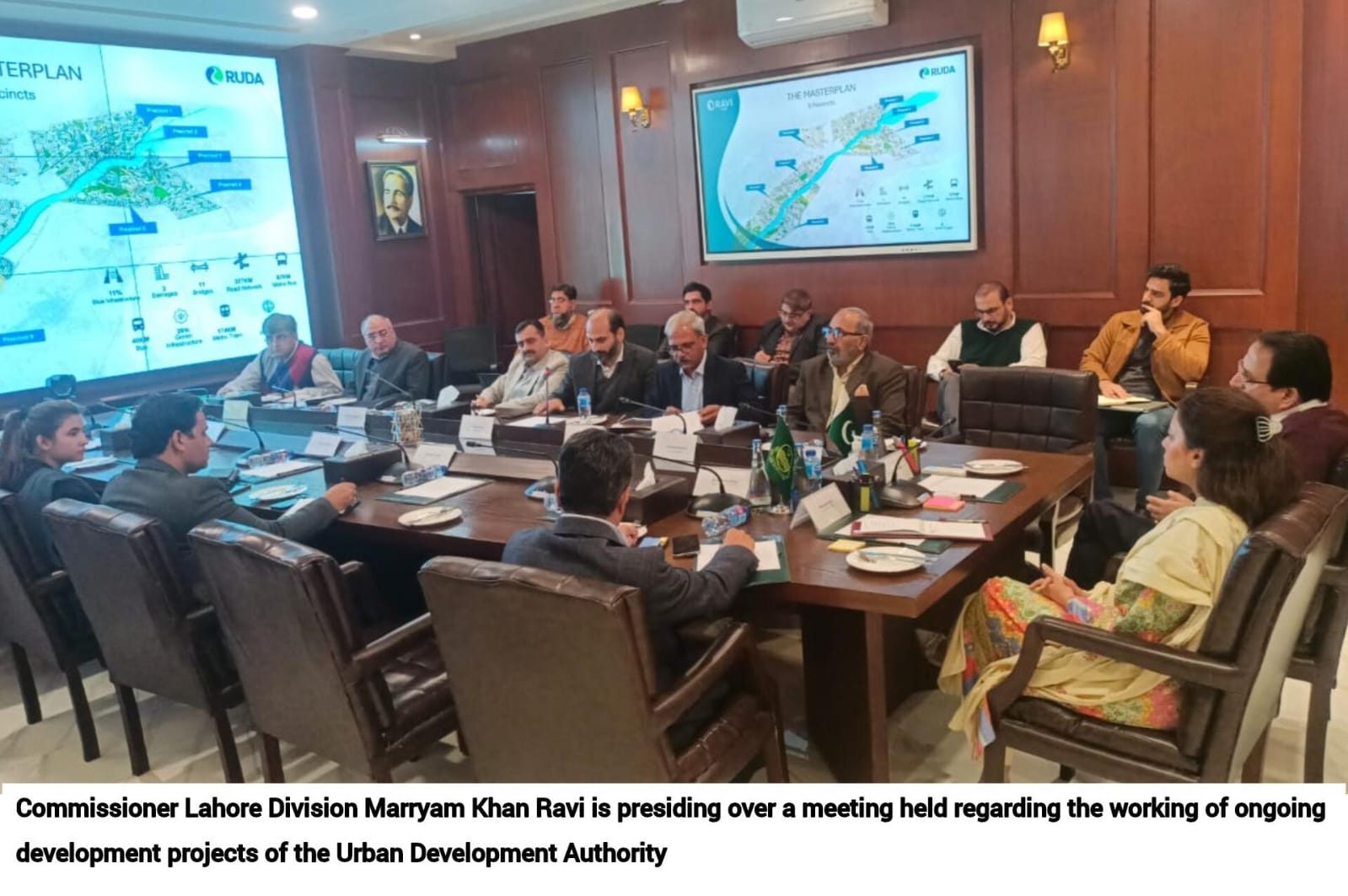 Commissioner Lahore assures full support for RUDA’s urban development initiatives