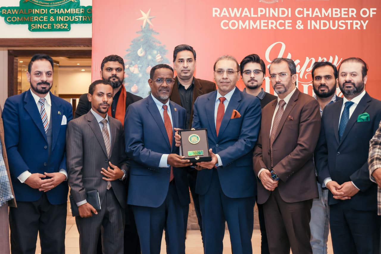 Rawalpindi Business Chamber hosts Ambassador Dr Oumer Oba for business talks