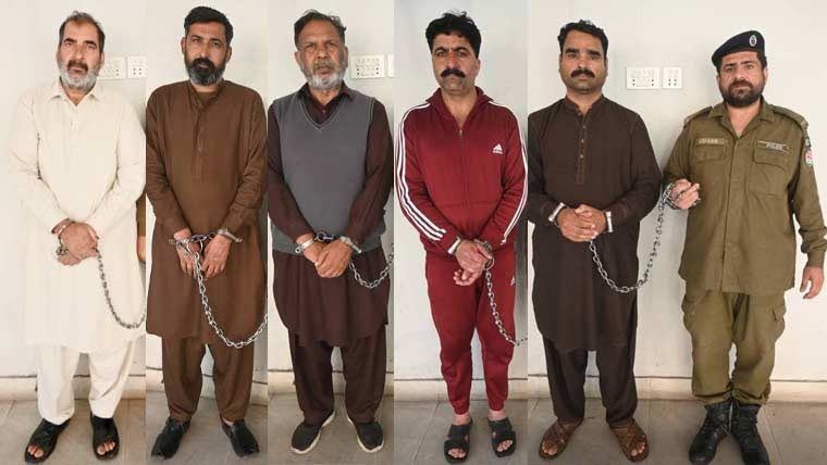Five Gujranwala police officers arrested for aiding drugrunners 