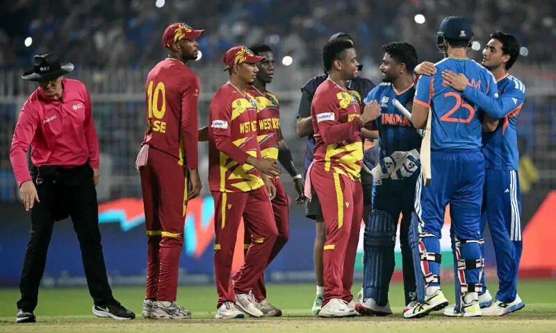 India secures T20 World Cup semi-final spot with 5-Wicket win over West Indies