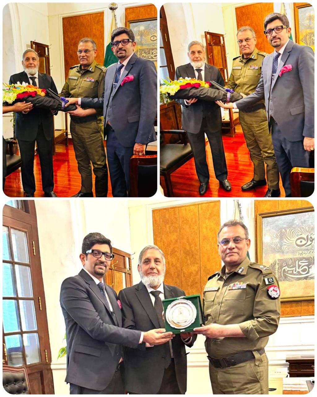 IG Punjab Rao Abdul Kareem meets LCCI SVP to discuss community concerns