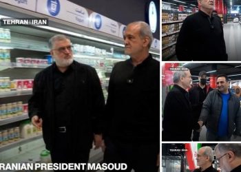 Iranian president visits Tehran grocery store amid rising regional tensions