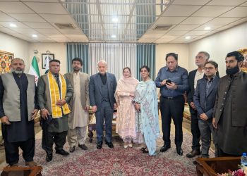 Interfaith harmony discussed in meeting with Iranian envoy