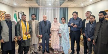 Interfaith harmony discussed in meeting with Iranian envoy