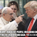 Trump, Pope Francis clash in heated exchange over global conflicts and morality