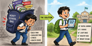 Heavy school bags burdening children in Karachi, Caution needed in implementing anti-begging laws