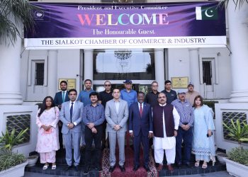 Ethiopian envoy highlights trade and investment opportunities during Sialkot chamber visit