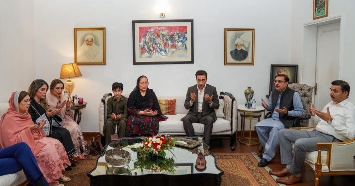Bilawal Bhutto Zardari visits Lahore to condole Wattoo family and discuss political situation