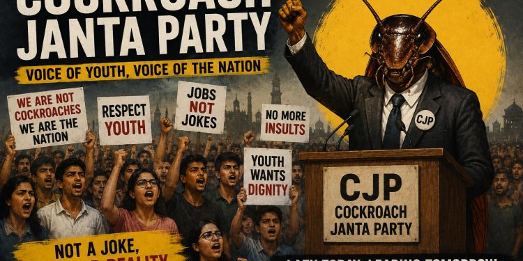 ‘Cockroach Janta Party’ becomes voice of angry young Indians