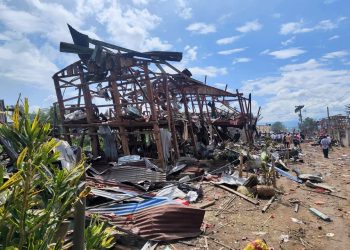 More than 45 killed in Myanmar blast near Chinese border, rescue workers say
