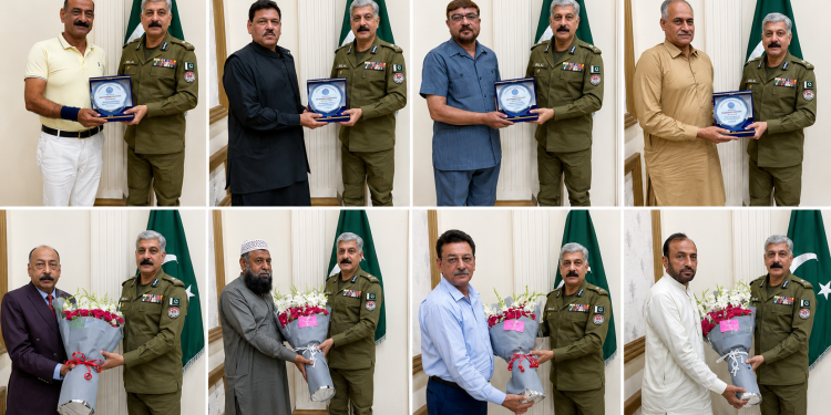 Retired police officers honoured at CCPO headquarters ceremony in Lahore