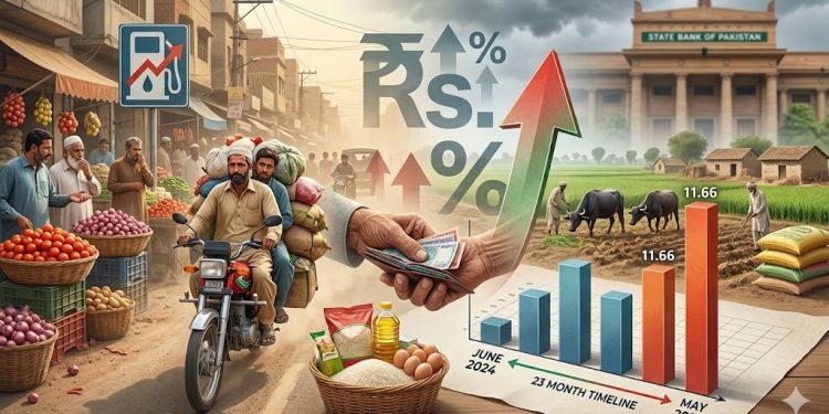 Pakistan inflation hits 23-month high in May as price pressures intensify
