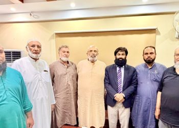 Bhamma Jhogian Industrial Area delegation meets LCCI Director Shouban Akhtar over RUDA-related concerns