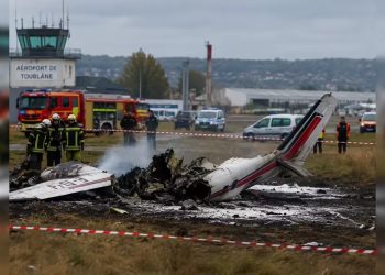 11 killed as parachute training aircraft crashes in northeastern France
