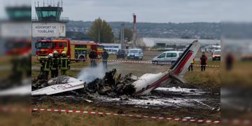 11 killed as parachute training aircraft crashes in northeastern France