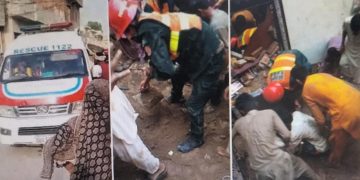 Lahore tuition centre roof collapse kills at least 14 children; frantic rescue efforts continue as more feared trapped