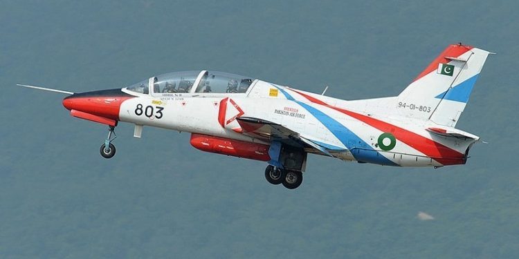 Two pilots martyred as PAF trainer aircraft crashes near Mardan