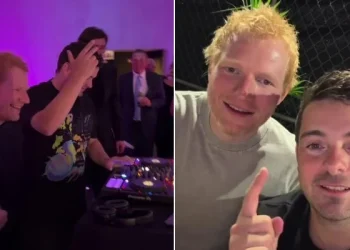 Ed Sheeran and Martin Garrix surprise newlyweds with unforgettable wedding performance