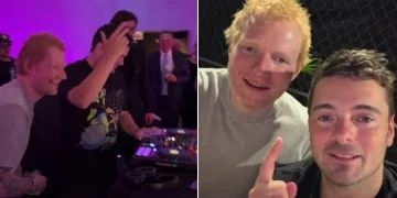 Ed Sheeran and Martin Garrix surprise newlyweds with unforgettable wedding performance