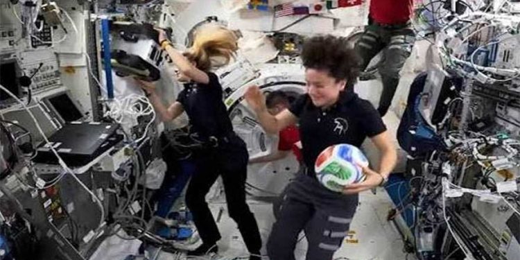 Pakistan-made FIFA World Cup ball tested aboard International Space Station