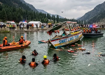 Five family members dead, four missing after tourist boat capsizes in Swat’s Saifullah Lake