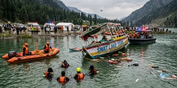 Five family members dead, four missing after tourist boat capsizes in Swat’s Saifullah Lake