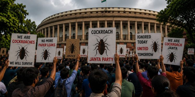 India’s youth-led ‘Cockroach Janta Party’ plans Parliament march as hunger strike intensifies