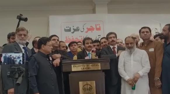 PBG supporter Syed Rashid Shah urges traders to vote for Ali Hissam Asghar in LCCI elections