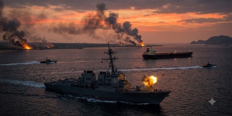 US intensifies strikes on Iran as Strait of Hormuz security concerns deepen
