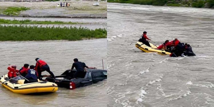 TikTok stunt in Kunhar River lands four tourists in legal trouble